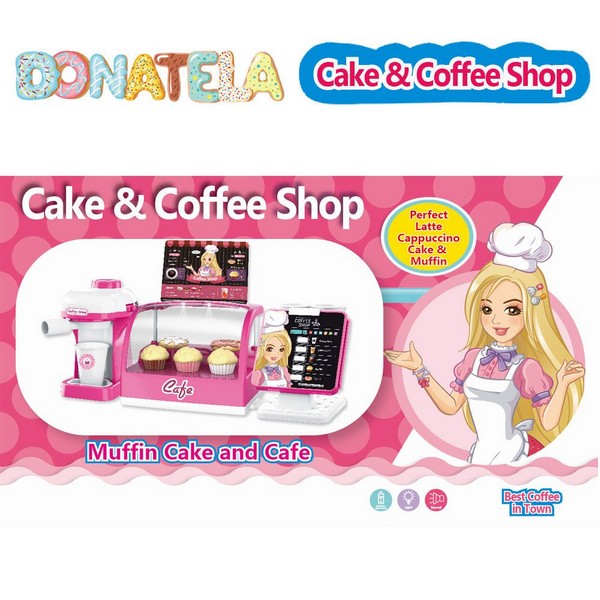 Продукт Cake and Coffee shop - Донатела Моята кафе сладкарница  - 0 - BG Hlapeta