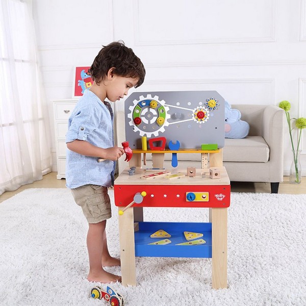 Продукт Tooky Toy - Дървена детска работилница - 0 - BG Hlapeta