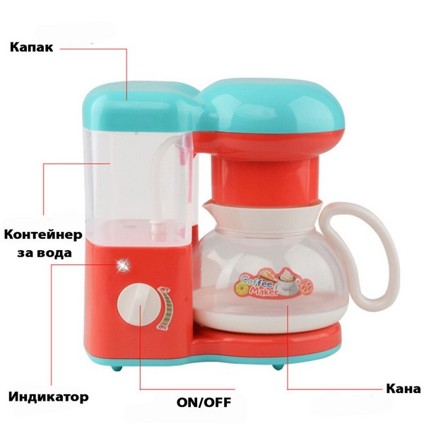 Продукт Chippo - Кафе машина, 19см - 0 - BG Hlapeta