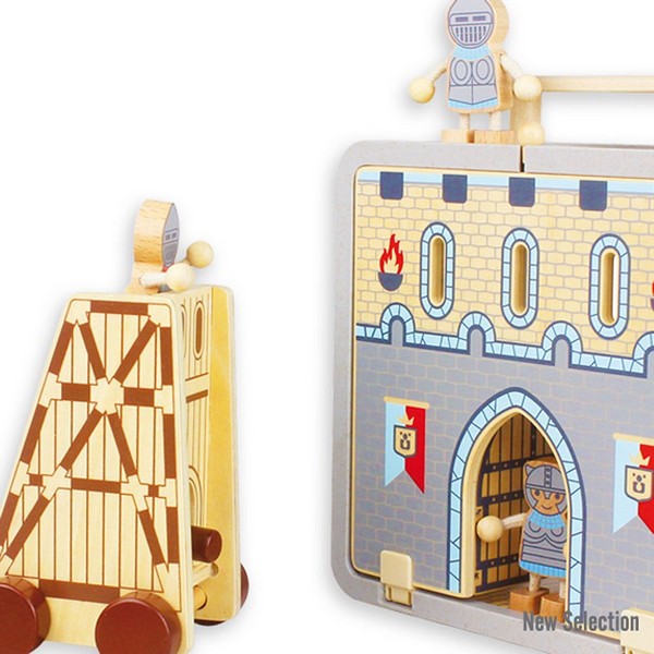 Продукт Andreu toys - Рицарски замък, в куфарче - 0 - BG Hlapeta