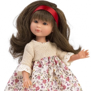 Asi Силия с рокля на цветя - Кукла, 30 см