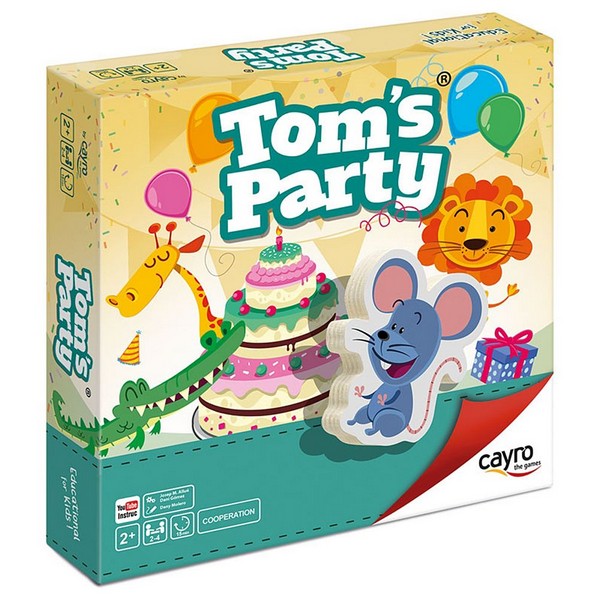Продукт Cayro Партито на Том  - Детска занимателна игра - 0 - BG Hlapeta