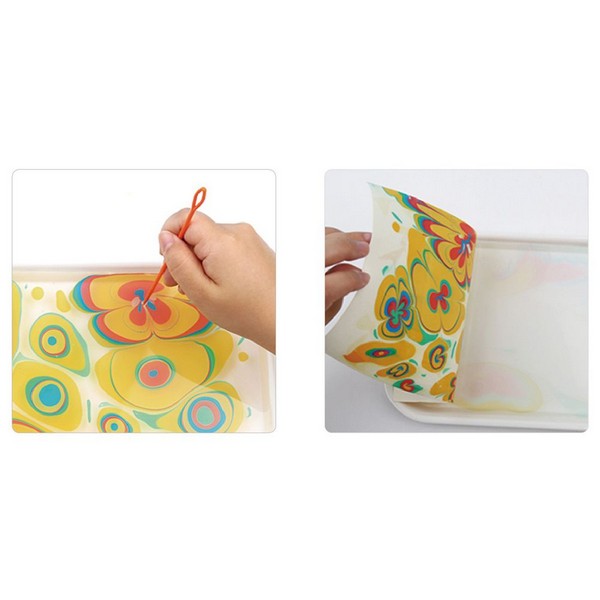 Продукт Jarmelo Мраморни картини - Комплект за рисуване с 12 боички - 0 - BG Hlapeta