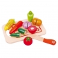 Продукт Lelin Toys - Дървени зеленчуци за рязане, с дъска - 1 - BG Hlapeta