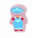 Tini Toys ПУФ-ПАФ - Детско дървено влакче с релси, базов комплект 4