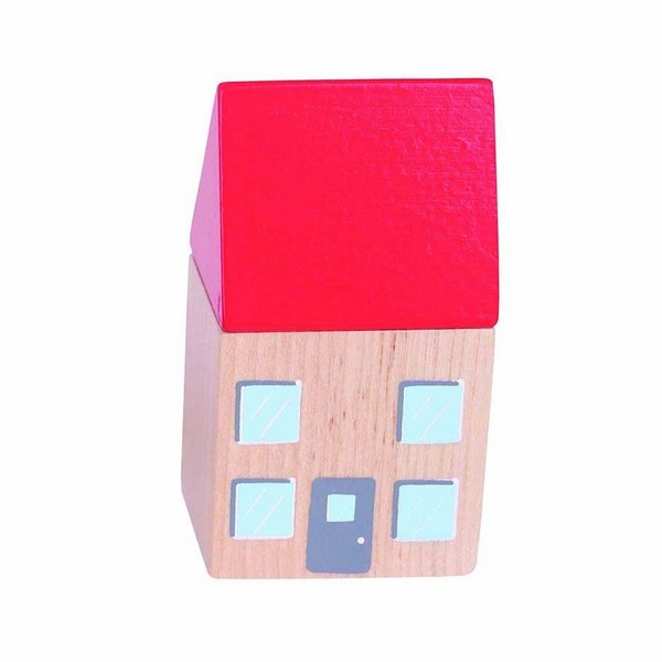 Продукт Tini Toys ПУФ-ПАФ - Детско дървено влакче с релси, базов комплект - 0 - BG Hlapeta