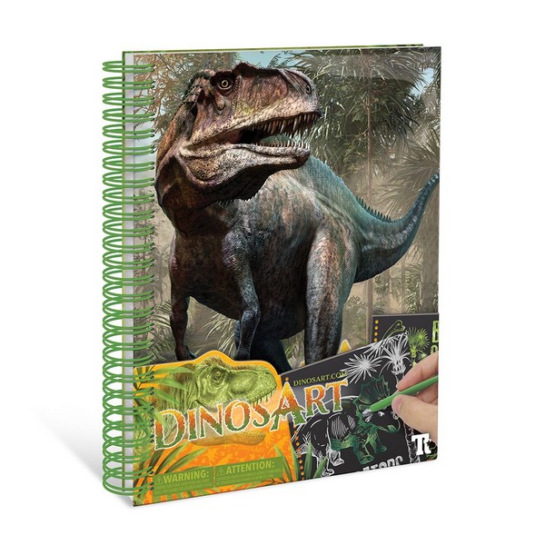 Продукт DinosArt Динозаври - Творческа скреч книга - 0 - BG Hlapeta