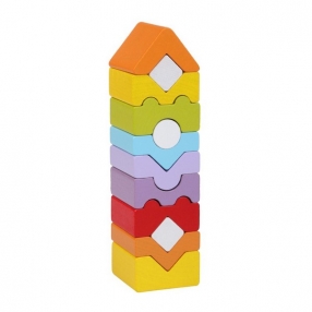 Cubika - Дървена кула за баланс 12 части