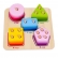 Tooky Toy Цифри, форми, цветове - Дървена низанка 3
