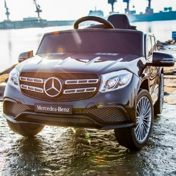 Продукт Акумулаторен джип Mercedes GL63, 12V, 4X4, с меки гуми и кожена седалка - 0 - BG Hlapeta