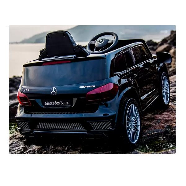 Продукт Акумулаторен джип Mercedes GL63, 12V, 4X4, с меки гуми и кожена седалка - 0 - BG Hlapeta