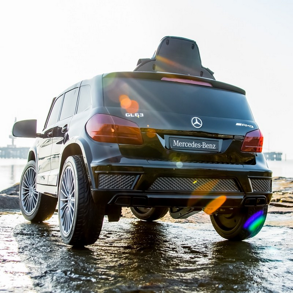 Продукт Акумулаторен джип Mercedes GL63, 12V, 4X4, с меки гуми и кожена седалка - 0 - BG Hlapeta