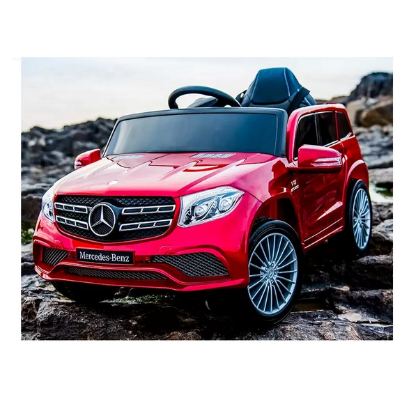 Продукт Акумулаторен джип Mercedes GL63, 12V, 4X4, с меки гуми и кожена седалка - 0 - BG Hlapeta