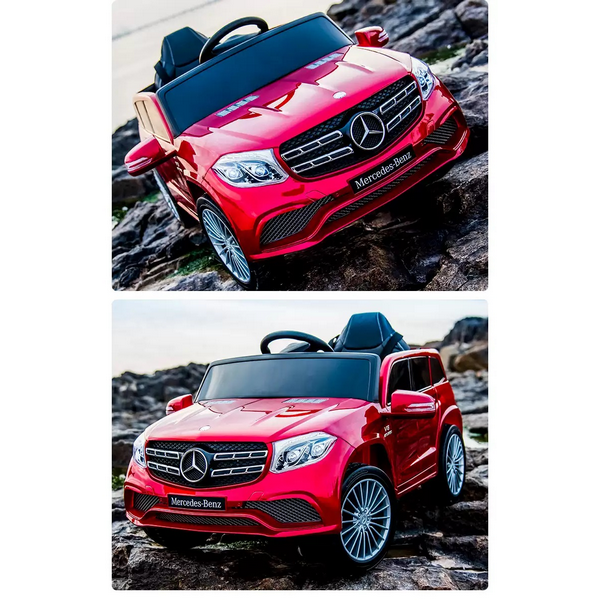 Продукт Акумулаторен джип Mercedes GL63, 12V, 4X4, с меки гуми и кожена седалка - 0 - BG Hlapeta