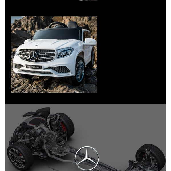 Продукт Акумулаторен джип Mercedes GL63, 12V, 4X4, с меки гуми и кожена седалка - 0 - BG Hlapeta