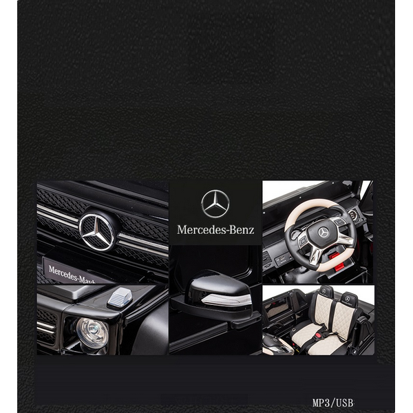 Продукт Акумулаторен джип Mercedes G650 Maybach 4X4, 12V , с меки гуми и кожена седалка - 0 - BG Hlapeta