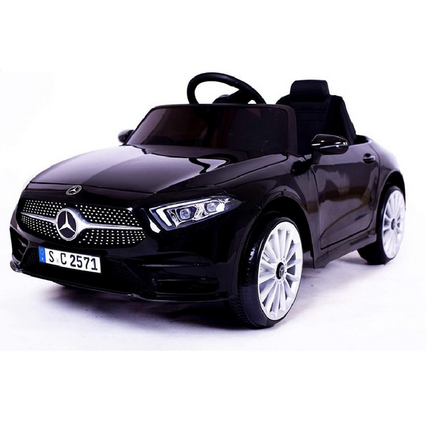 Продукт Акумулаторна кола Mercedes Benz CLS350, 12V с меки гуми и кожена седалка - 0 - BG Hlapeta