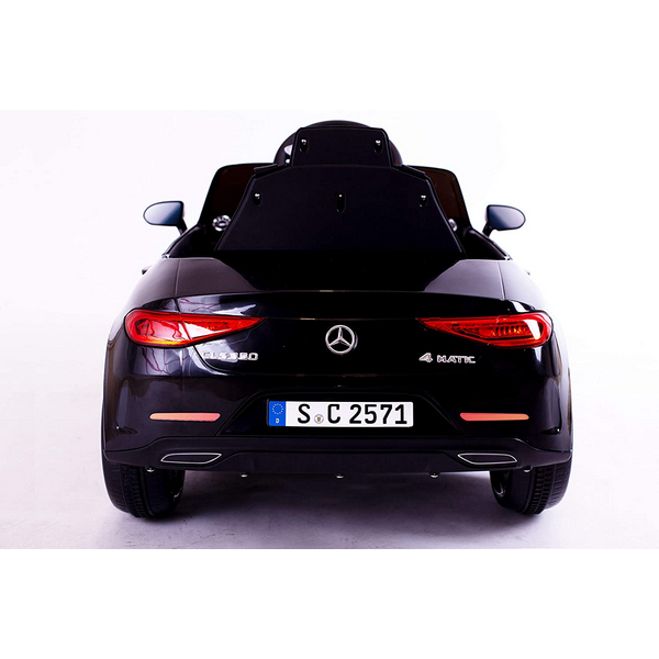Продукт Акумулаторна кола Mercedes Benz CLS350, 12V с меки гуми и кожена седалка - 0 - BG Hlapeta