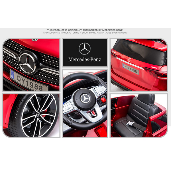 Продукт Акумулаторен джип Mercedes GLE450, 12V с меки гуми и кожена седалка - 0 - BG Hlapeta