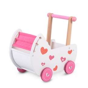 Moni - Дървена количка за кукли