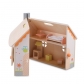 Продукт Moni Toys - Сгъваема дървена къща за кукли - 1 - BG Hlapeta