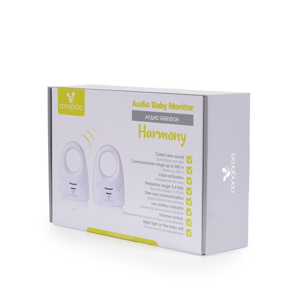 Продукт Cangaroo Harmony - Аудио бебефон - 0 - BG Hlapeta