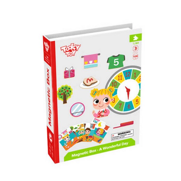 Продукт Tooky toy Wonderful day  - Магнитна кутия - 0 - BG Hlapeta