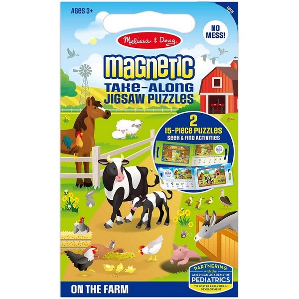 Продукт Melissa and Doug On the Farm - Магнитен пъзел - 0 - BG Hlapeta