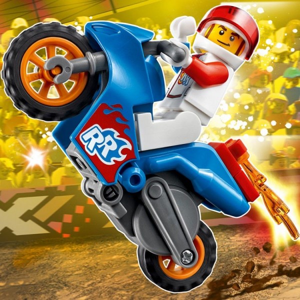 Продукт LEGO City Stunt Каскадьорски мотоциклет ракета - Конструктор - 0 - BG Hlapeta
