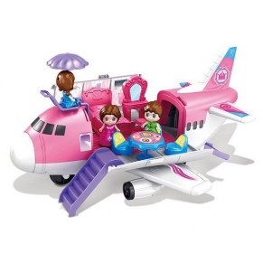 OCIE - Самолет Happy Times с мини кукли и обзавеждане 