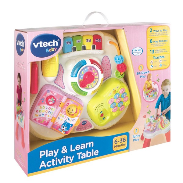 Продукт Vtech - Интерактивна бебешка масичка за игра - 0 - BG Hlapeta