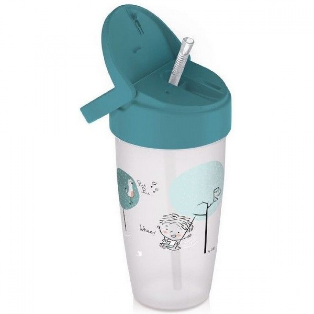 Lovi Lovely - Чаша със сламка 350 мл - SM/ - BG Hlapeta.com
