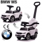 Продукт BMW M5 Licensed - Кола за избутване с родителски контрол 4 в 1 c меки гуми, Кожена седалка - 33 - BG Hlapeta