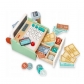 Продукт Lelin Toys - Детски дървен касов апарат, с баркод четец - 3 - BG Hlapeta