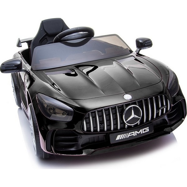Продукт Акумулаторна кола  Mercedes Benz GT R Licensed 12V,MP3, с меки гуми и кожена седалка, 4X4  - 0 - BG Hlapeta