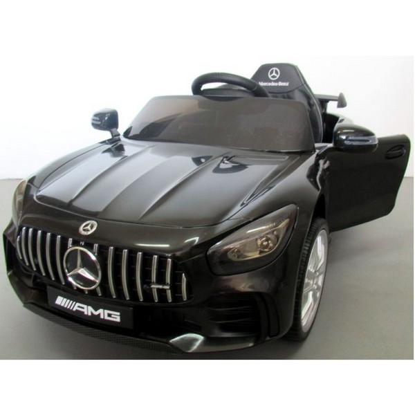 Продукт Акумулаторна кола  Mercedes Benz GT R Licensed 12V,MP3, с меки гуми и кожена седалка, 4X4  - 0 - BG Hlapeta