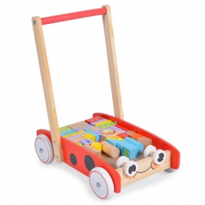 Moni Toys - Калинка дървена играчка за прохождане