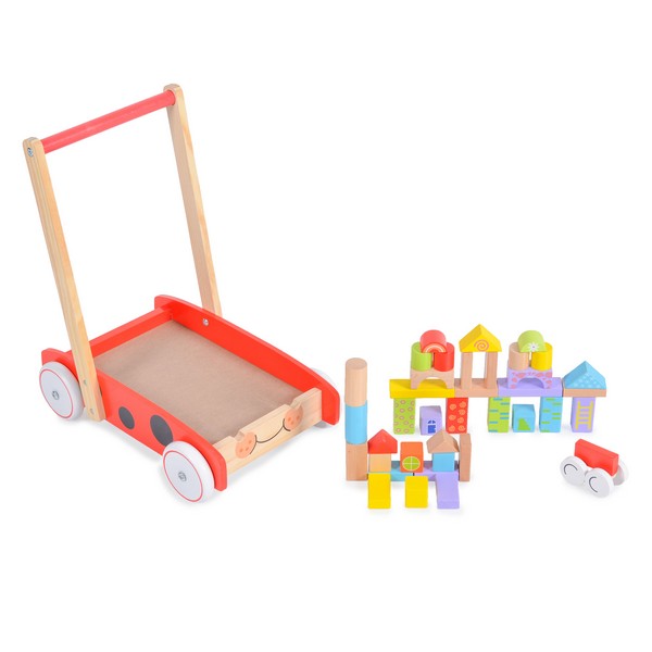 Продукт Moni Toys - Калинка дървена играчка за прохождане - 0 - BG Hlapeta