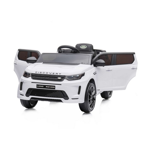 Продукт Акумулаторен джип Land Rover Discovery, 12V с меки гуми и кожена седалка - 0 - BG Hlapeta