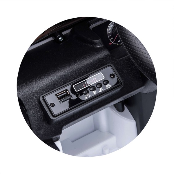 Продукт Акумулаторен джип Mercedes G63 AMG, 12V с меки гуми и отварящи се врати и амортисьори - 0 - BG Hlapeta