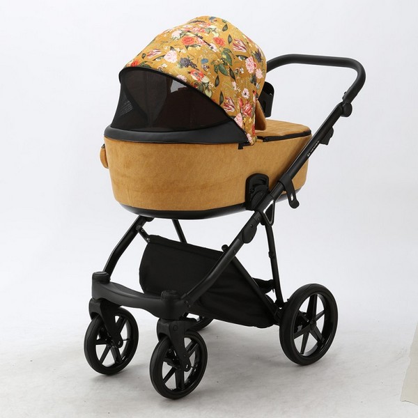 Продукт ADAMEX Porto Flowers - Бебешка количка 3 в 1 - 0 - BG Hlapeta
