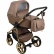 ADAMEX Reggio Special Edition Gold - Бебешка количка 3 в 1 2