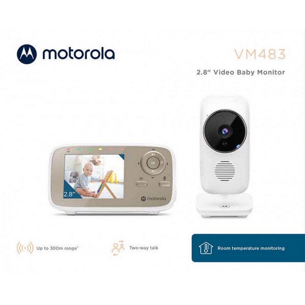 Продукт Motorola VM483 - Видео бебефон  - 0 - BG Hlapeta