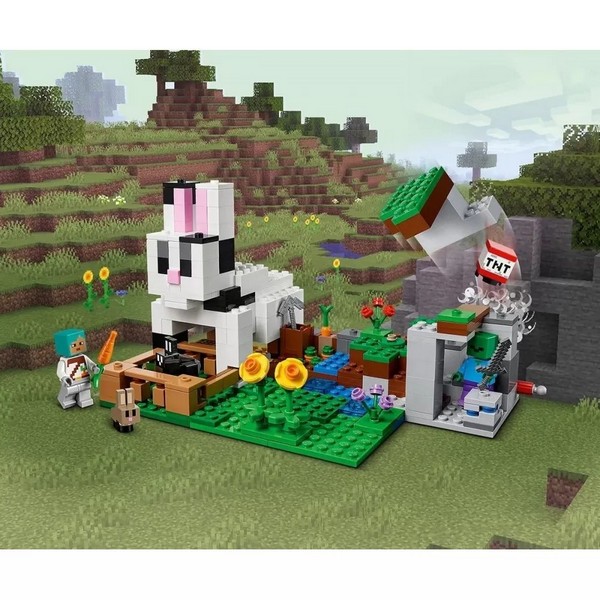 Продукт LEGO Minecraft Ранчото на зайците - Конструктор - 0 - BG Hlapeta