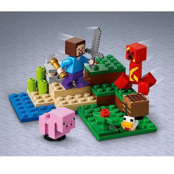 Продукт LEGO Minecraft Засада на Creeper™ - Конструктор - 0 - BG Hlapeta