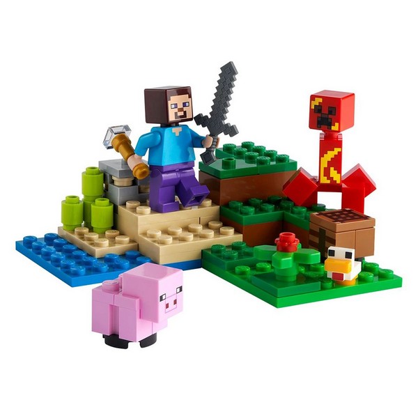 Продукт LEGO Minecraft Засада на Creeper™ - Конструктор - 0 - BG Hlapeta