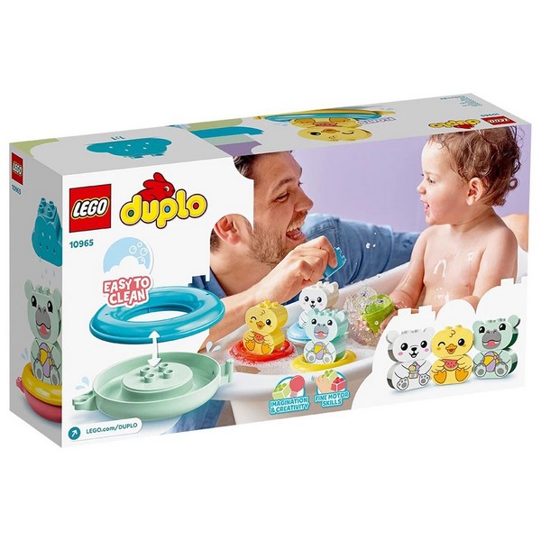 Продукт LEGO DUPLO My First Забавления в банята-плаващ влак за животни - Конструктор - 0 - BG Hlapeta