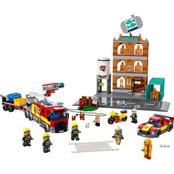 Продукт LEGO City Fire Пожарна команда - Конструктор - 0 - BG Hlapeta