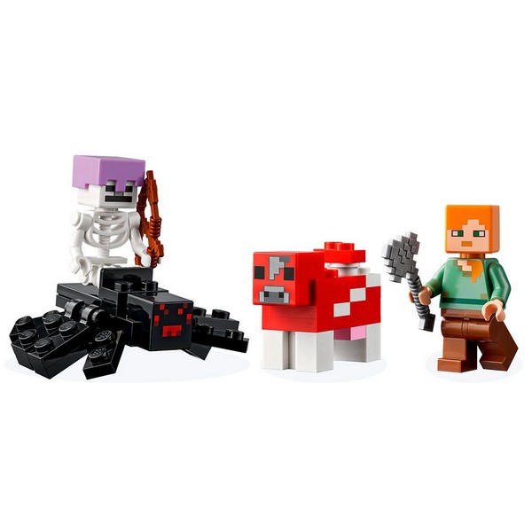 Продукт LEGO Minecraft Къщата на гъбите - Конструктор - 0 - BG Hlapeta