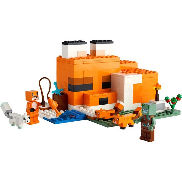 Продукт LEGO Minecraft Хижата на лисиците - Конструктор - 0 - BG Hlapeta
